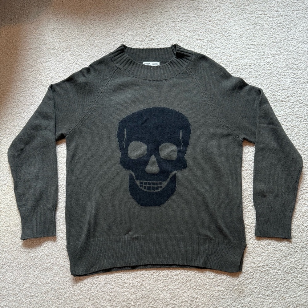 Nordstrom Skull Sweater. Small